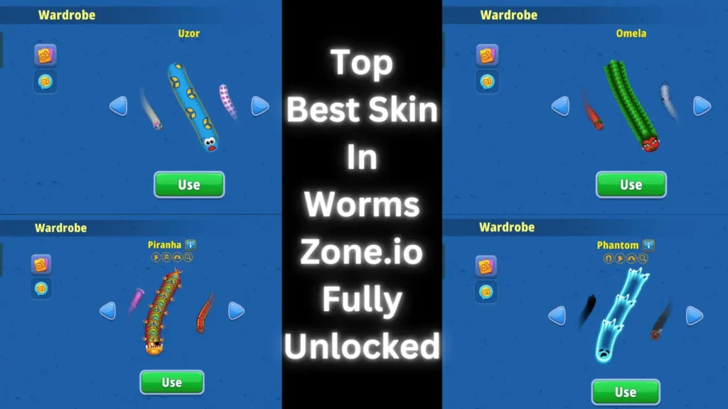 Top 11 Best Skins To Win The Game in Worms Zone.io TOP 11 BEST SKINS TO WIN THE GAME WormsZone.io