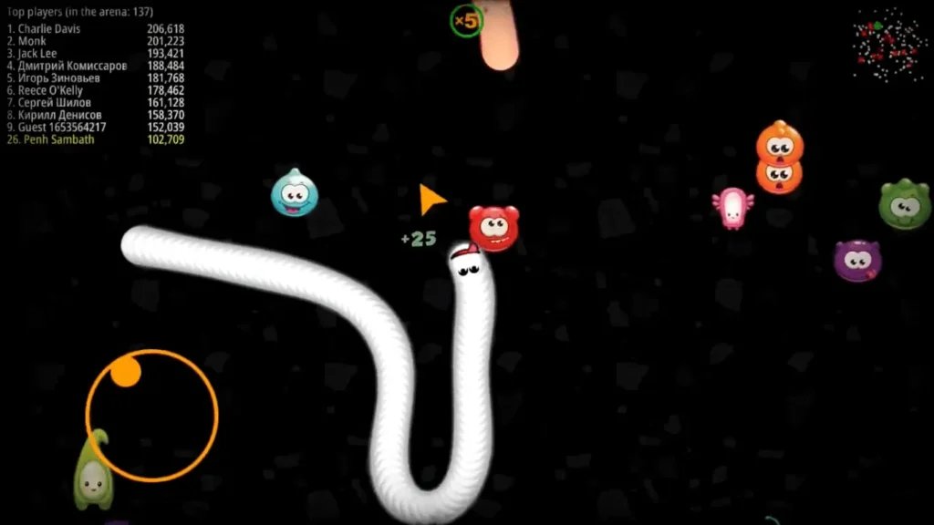 Worms Zone Mod APK For iOS