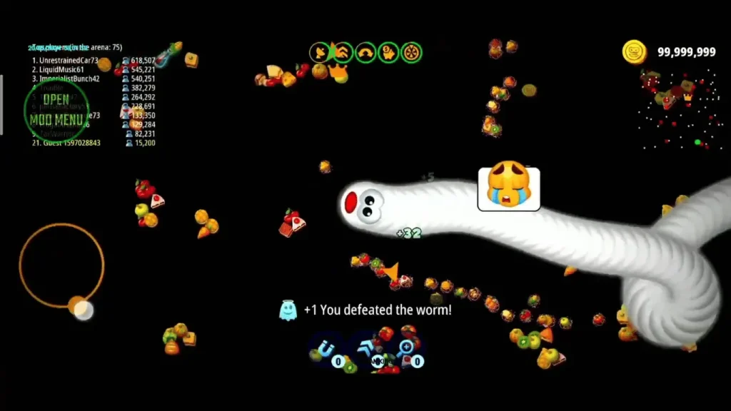 How To Get Coins In The Worms Zone. io
